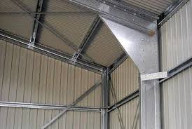 Ezy Blox Sheds Double Garage Gable Kit- 6.0m(W) x 7.0m(L); 2 Roller Doors