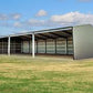 Ezy Blox Sheds Farm Shed Kit - 10.6m(W) x 13.6m(L); 4 Bay Shed