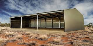 Ezy Blox Sheds Farm Shed Kit - 11.0m(W) x 13.6m(L); 4 Bay Shed