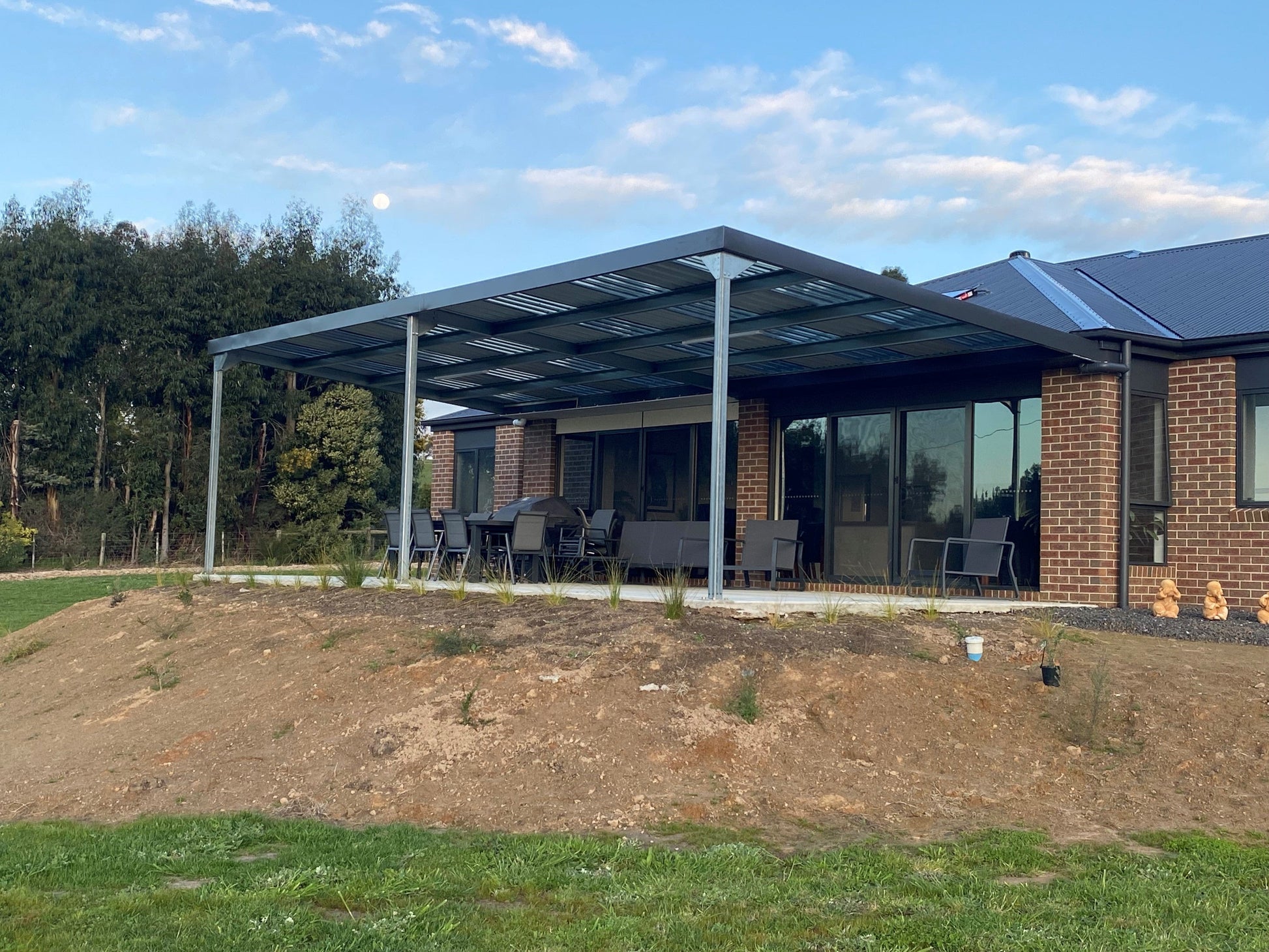 Ezy Blox Sheds Skillion Carport Kit DIY - 6m x 10.5m