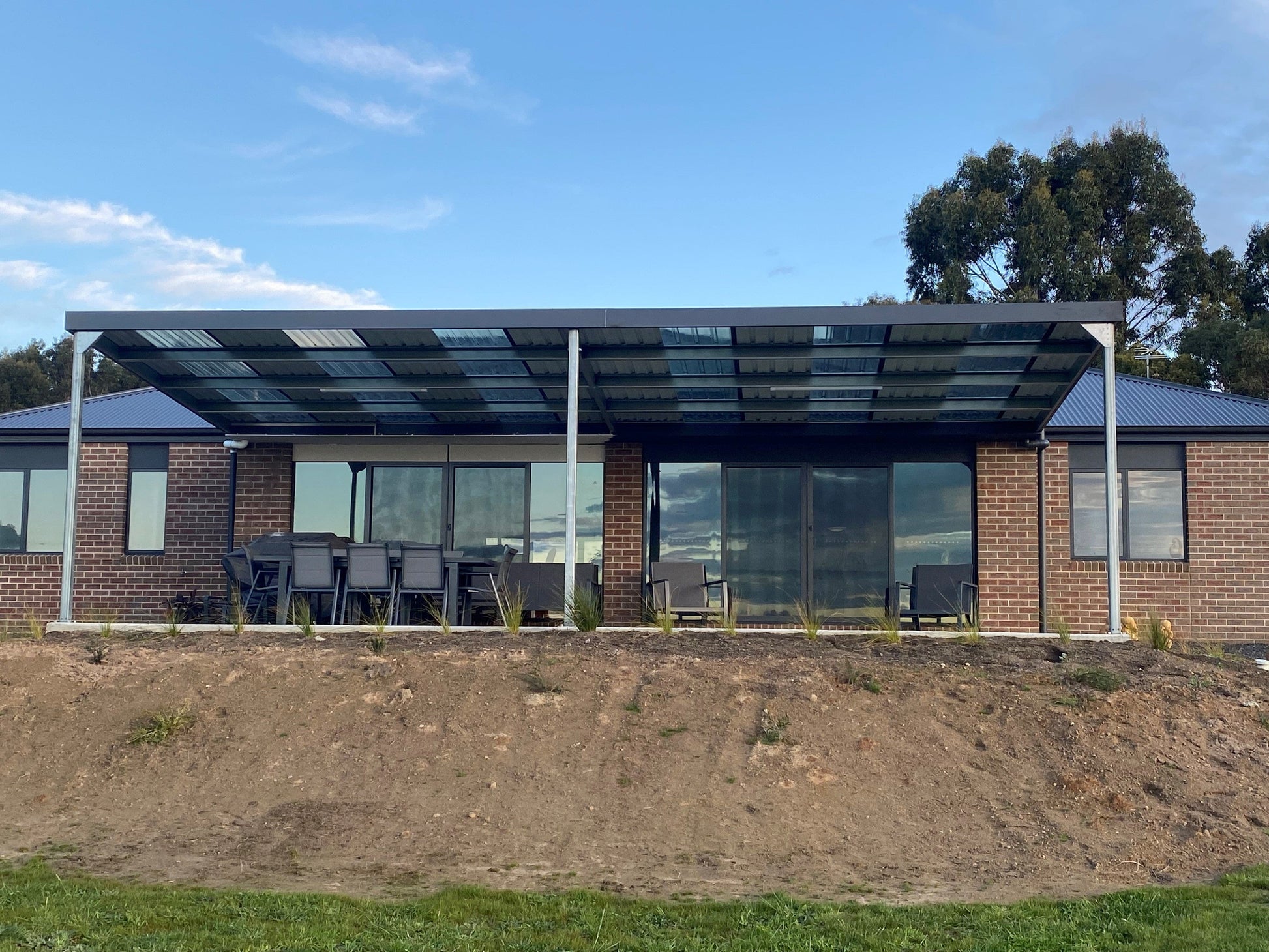 Ezy Blox Sheds Skillion Carport Kit DIY - 6m x 10.5m