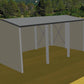 Ezy Blox Sheds Farm Shed Kit - 11.8m(W) x 15.2m(L); 4 Bay Shed