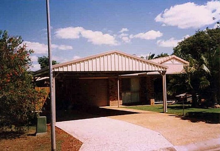 Ezy Blox Sheds Gable Carport Kit DIY - 6m x 10.5m
