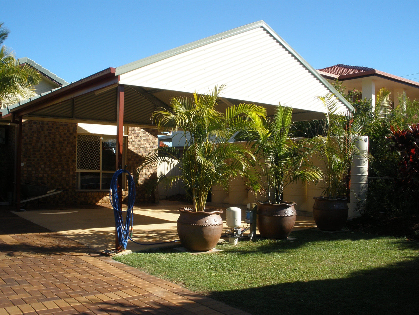 Ezy Blox Sheds Gable Carport Kit DIY - 6m x 10.5m