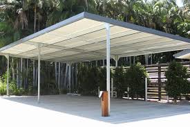Ezy Blox Sheds Skillion Carport Kit DIY - 4.2m x 7m