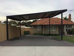 Ezy Blox Sheds Skillion Carport Kit DIY - 4.2m x 7m