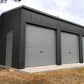 Ezy Blox Sheds Triple Garage- 9.0m(L) x 10.2m(W) ; 3 Roller Doors Inc.