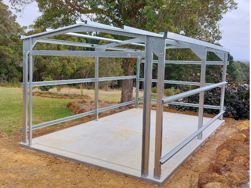 Sheds and concrete slabs – let’s get dirty! – EzyBlox Sheds and Steel ...