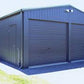 Ezy Blox Sheds Double Garage Gable Kit- 6.0m(W) x 8.0m(L); 2 Roller Doors