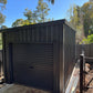 Ezy Blox Sheds Single Garage Skillion Kit- 3m(W) x 4m(L); 1 Roller Door