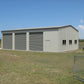 Ezy Blox Sheds Workshop- 11.8m(L) x 10.2m(W) ; 3 Roller Doors Inc.