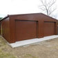 Ezy Blox Sheds Double Garage DIY Kit- 6.0m(W) x 6.0m(L); 2 Roller Doors