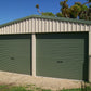Ezy Blox Sheds Double Garage DIY Kit- 6.0m(W) x 6.0m(L); 2 Roller Doors