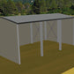 Ezy Blox Sheds Farm Shed Kit - 14.0m(W) x 17.6m(L); 4 Bay Shed