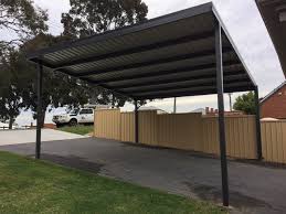 Ezy Blox Sheds Skillion Carport Kit DIY - 7m x 7m