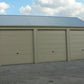 Ezy Blox Sheds Triple Garage- 11.4m(L) x 9.8m(W) ; 3 Roller Doors Inc.